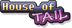House of Tail title logo design