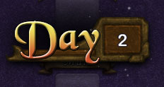 graphical polish to show the day number